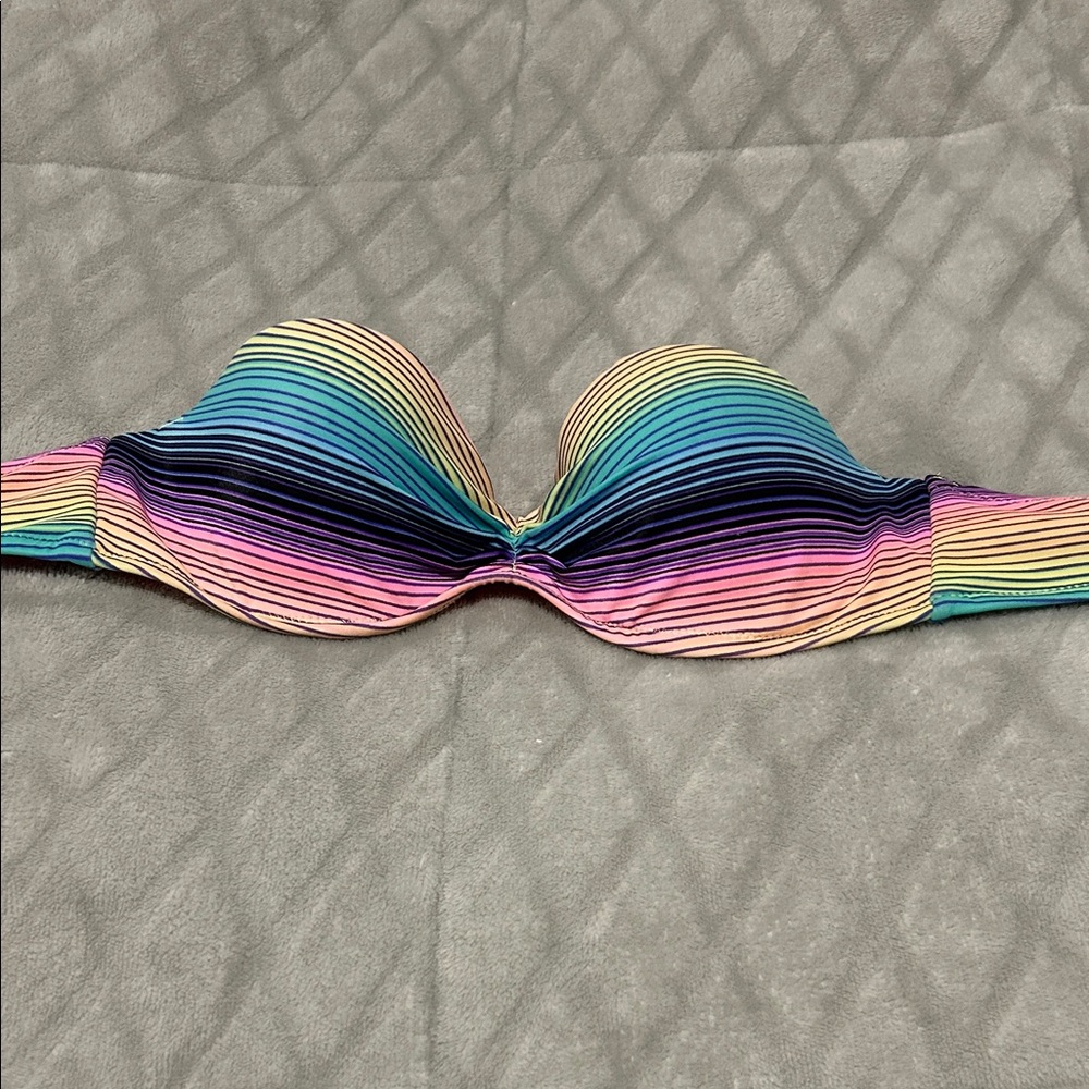 Victoria's Secret Multicolor Strapless Bikini Top